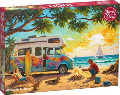 Opakowanie Puzzle 1000 CherryPazzi Waiting for the Waves 31346