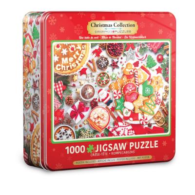 Opakowanie Puzzle 1000 Christmas Table Tin 8051-5623