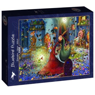 Puzzle 1000 Czarownica Francois Ruyer. Wydawca: Bluebird Puzzle. SmakLiter.pl Opakowanie Puzzle 1000 Czarownica Francois Ruyer