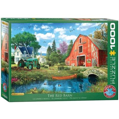 Opakowanie Puzzle 1000 Czerwona szopa