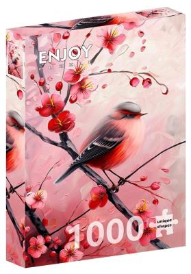 Opakowanie Puzzle 1000 Czerwony brzuszek