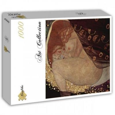 Puzzle 1000 Dana, Gustav Klimt. Wydawca: Grafika. SmakLiter.pl Opakowanie Puzzle 1000 Dana, Gustav Klimt