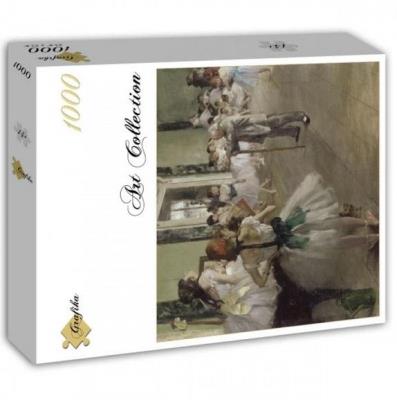 Puzzle 1000 Degas, Szkoła tańca. Wydawca: Grafika. SmakLiter.pl Opakowanie Puzzle 1000 Degas, Szkoła tańca