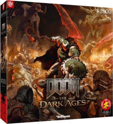 Opakowanie Puzzle 1000 Doom The Dark Ages Slayer's Rage