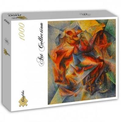 Puzzle 1000 Dynamizm rowerzysty. Wydawca: Grafika. SmakLiter.pl Opakowanie Puzzle 1000 Dynamizm rowerzysty