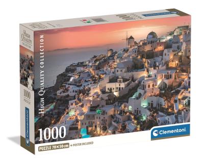 Opakowanie PUZZLE 1000 EL COMPACT  Shades of Santorini