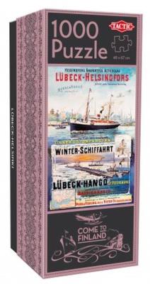 Opakowanie Puzzle 1000 el. Lübeck-Helsinki  Come to Finland