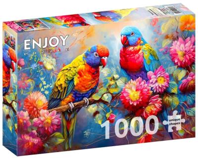 Opakowanie Puzzle 1000 el. Tropikalni towarzysze