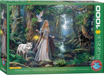 Opakowanie Puzzle 1000 Fantasy Forest 6000-6137