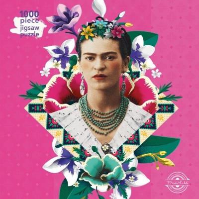 Opakowanie Puzzle 1000 Frida Kahlo Różowa