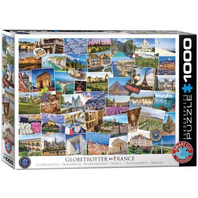 Opakowanie Puzzle 1000 Globetrotter, Francja