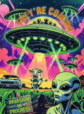 Opakowanie Puzzle 1000 Hall of Horror UFO