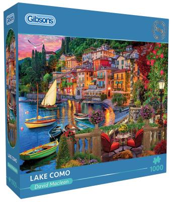 Opakowanie Puzzle 1000 Jezioro Como Włochy 113726