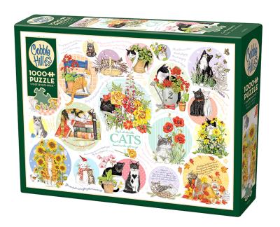 Opakowanie Puzzle 1000 Kocie Myśli 113047