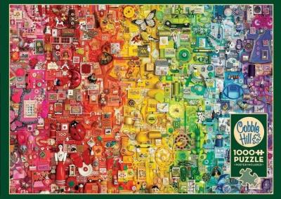 Opakowanie Puzzle 1000 Kolorowa tęcza