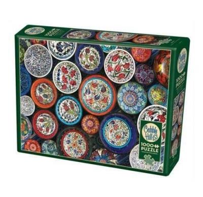 Opakowanie Puzzle 1000 Kolorowe naczynia