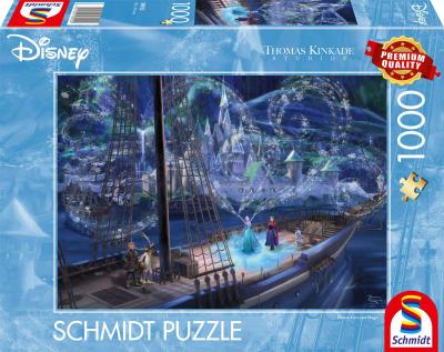 Opakowanie Puzzle 1000 Kraina Lodu: Miłość i magia (Disney)