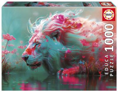 Opakowanie Puzzle 1000 Król zwierząt