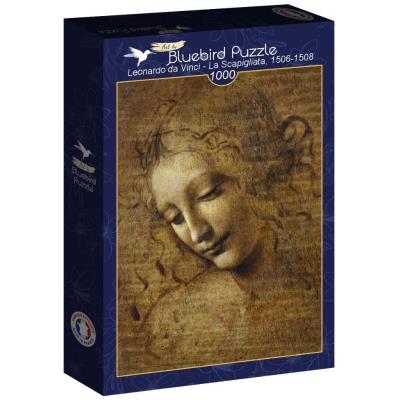 Puzzle 1000 La Scapigliata. Loenarod da Vinci 1508. Wydawca: Bluebird Puzzle. SmakLiter.pl Opakowanie Puzzle 1000 La Scapigliata. Loenarod da Vinci 1508