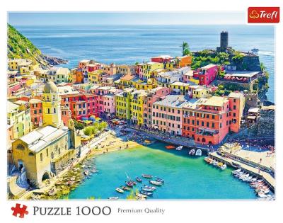 Opakowanie Puzzle 1000 Malownicze miasteczko Vernazza TREFL