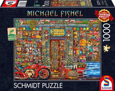 Opakowanie Puzzle 1000 Michael Fishel Skarby minionej epoki