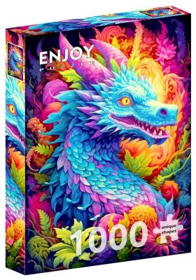 Opakowanie Puzzle 1000 Niebiański smok