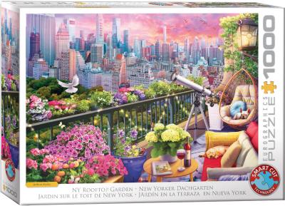Opakowanie Puzzle 1000 NY Rooftop Garden 6000-6161