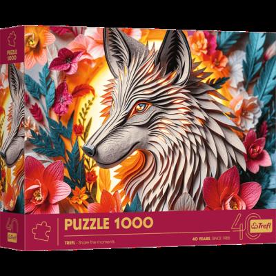 Opakowanie Puzzle 1000 Paper Art: Wilk TREFL