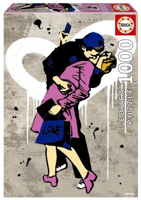 Opakowanie Puzzle 1000 Pocałunek, TV Boy