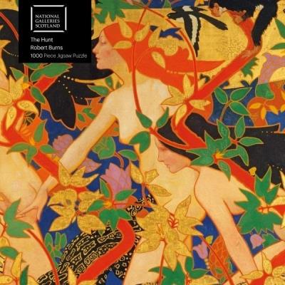 Opakowanie Puzzle 1000 Polowanie Robert Burns