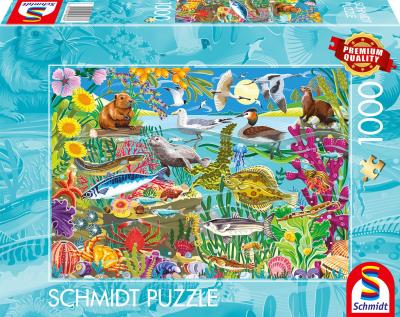 Opakowanie Puzzle 1000 PQ Flora i fauna wybrzeży 114397