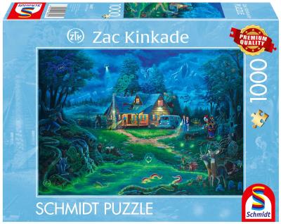 Opakowanie Puzzle 1000 PQ Zac Kinkade Nawiedzony dom 113658