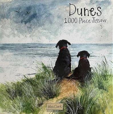 Opakowanie Puzzle 1000 Psy na wydmach