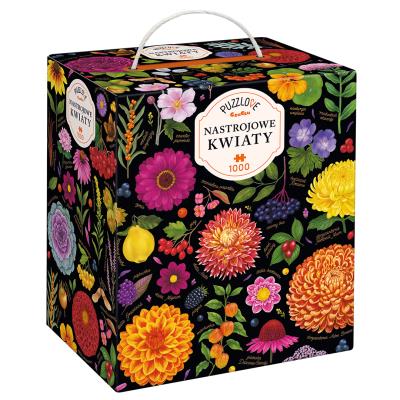 Opakowanie Puzzle 1000 Puzzlove Nastrojowe kwiaty CzuCzu