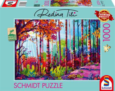 Opakowanie Puzzle 1000 Redina Tili W sercu lasu