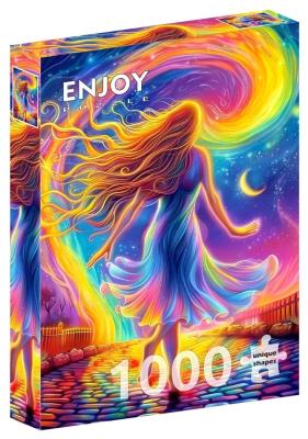 Opakowanie Puzzle 1000 Ścieżka ulubionych kolorów