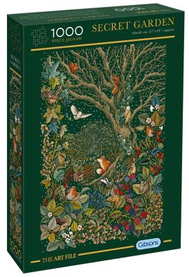 Opakowanie Puzzle 1000 Sekretny ogród 112568