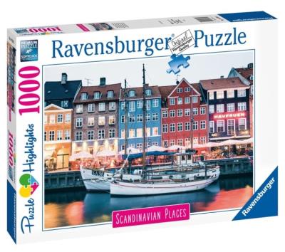 Opakowanie Puzzle 1000 Skandynawskie miasto
