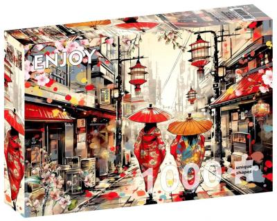 Opakowanie Puzzle 1000 Spacer po Tokio / Japonia