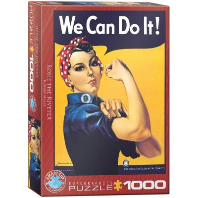Opakowanie Puzzle 1000 Stare plakaty, We can do It!