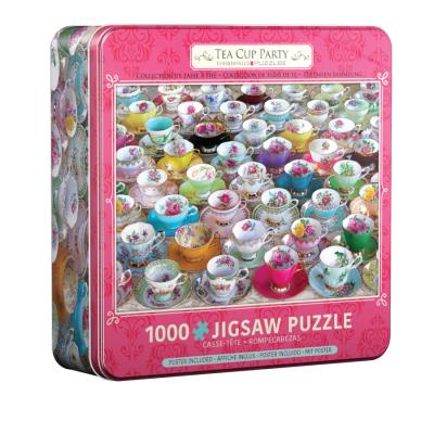 Opakowanie Puzzle 1000 Tea Cup Party Tin 8051-5314
