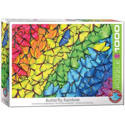 Opakowanie Puzzle 1000 Tęcza pełna motyli