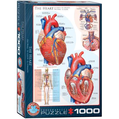 Puzzle 1000 The Heart 6000-0257. Wydawca: Eurographics. SmakLiter.pl Opakowanie Puzzle 1000 The Heart 6000-0257