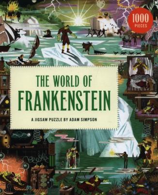 Okładka książki Puzzle 1000 The World of Frankenstein