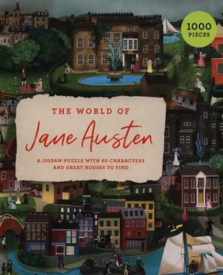 Puzzle 1000 The World of Jane Austen. Autor: Mullan John. SmakLiter.pl Okładka książki Puzzle 1000 The World of Jane Austen