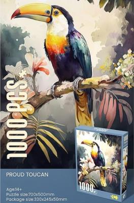 Opakowanie Puzzle 1000 tukan