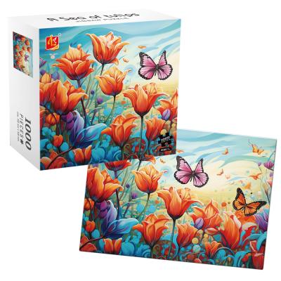 Opakowanie Puzzle 1000 Tulipany
