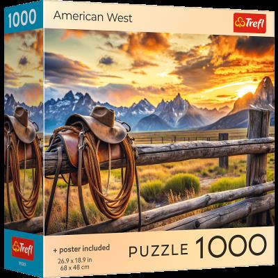 Opakowanie Puzzle 1000 USA Collection: American West