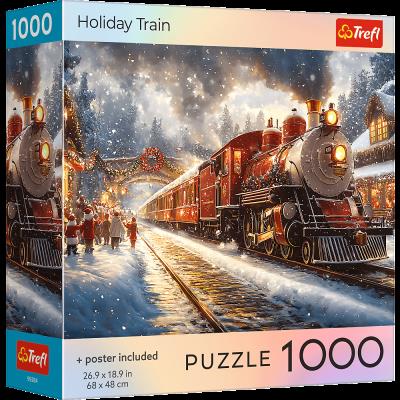 Opakowanie Puzzle 1000 USA Collection: Holiday Train