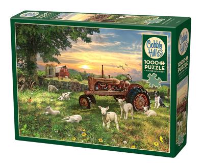 Opakowanie Puzzle 1000 Wschód słońca na wsi 113082